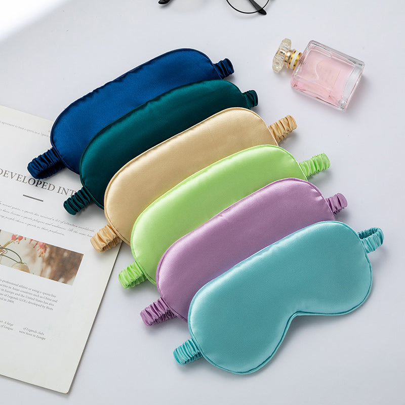 Unisex nan luxuriöse Satinschlafmaske mit verstellbarem Elastikband und weicher Polsterung Brehn