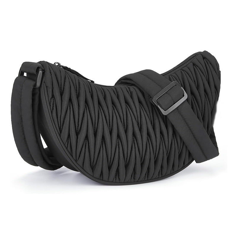 Modische Schultertasche mit Innovativem Steppdesign Brehn