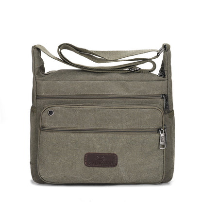 Vielseitige Canvas Messenger Bag