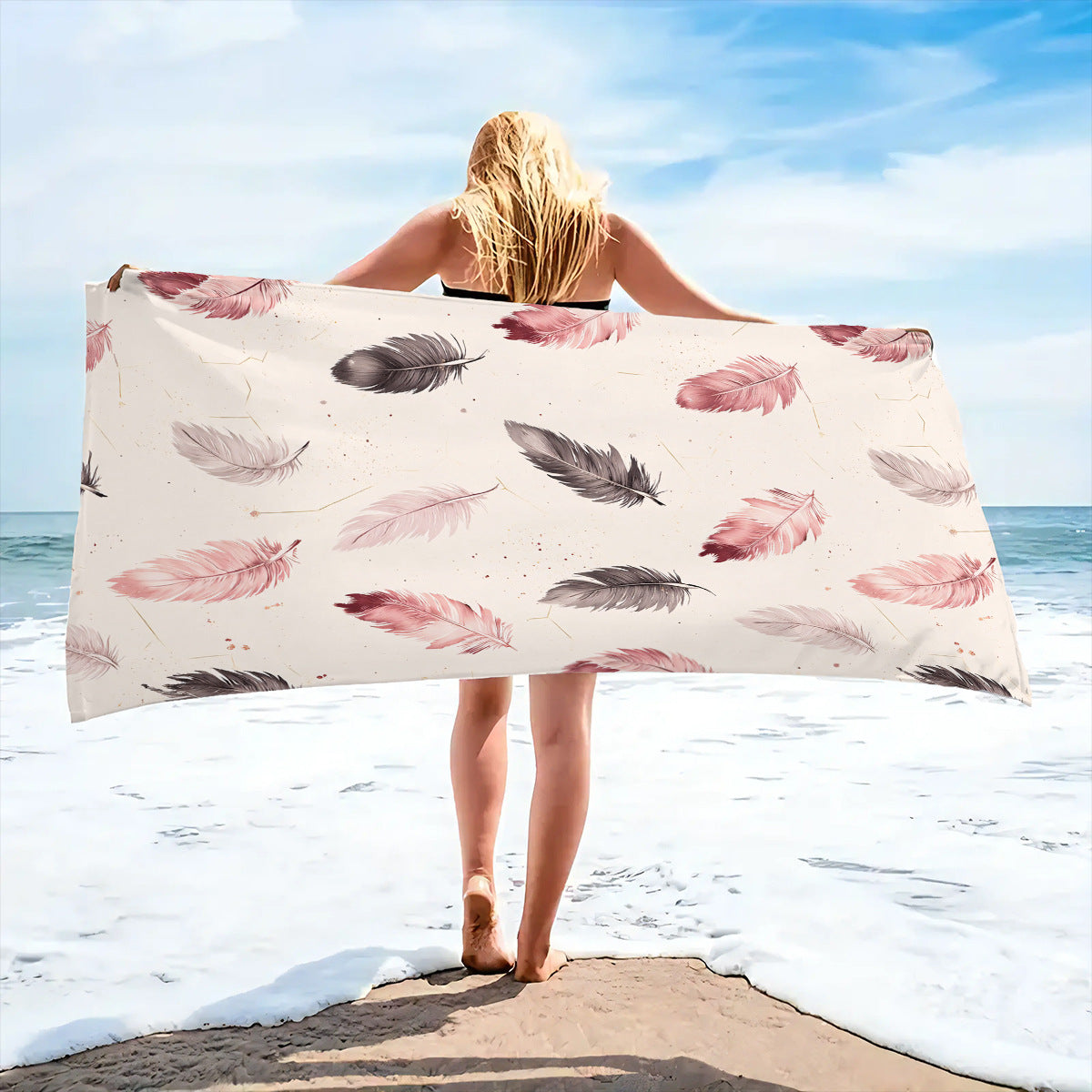 Luxuriöses Übergroßes Strandtuch Brehn