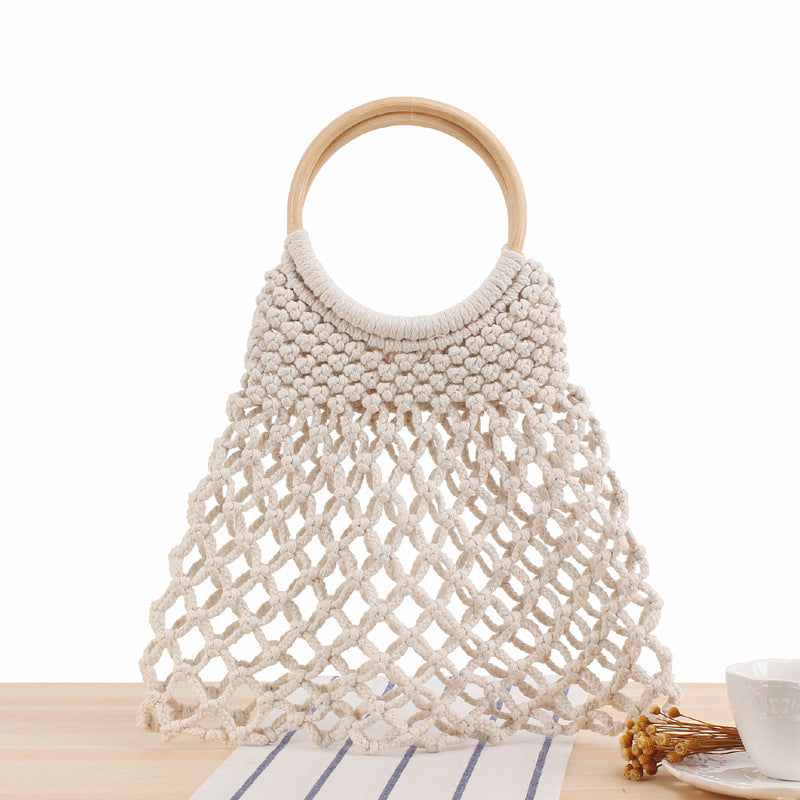 Handtasche mit Kunstvollem Netzdesign Brehn