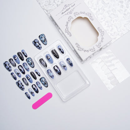 Kunstnagelset mit kreativen Motiven Brehn