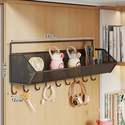 Clip-On Mesh Schrankrand Aufbewahrungskorb Organizer