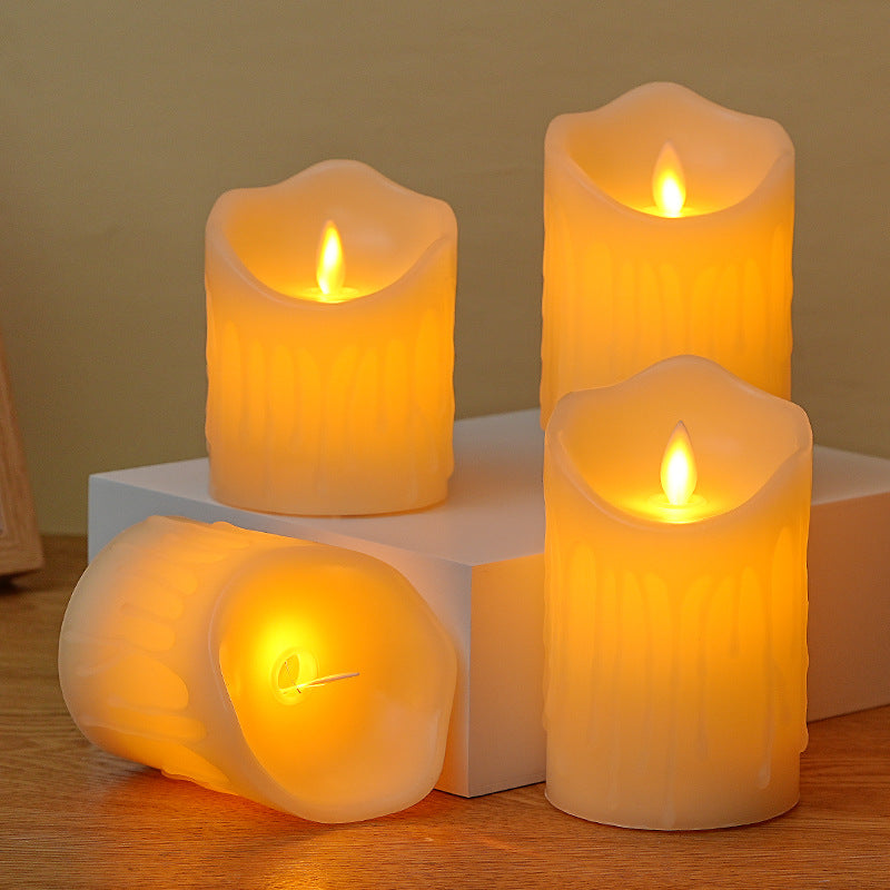 LED-Flammenlose Kerze