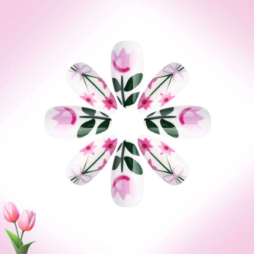 Floral Dekorative Nagelkunst Brehn