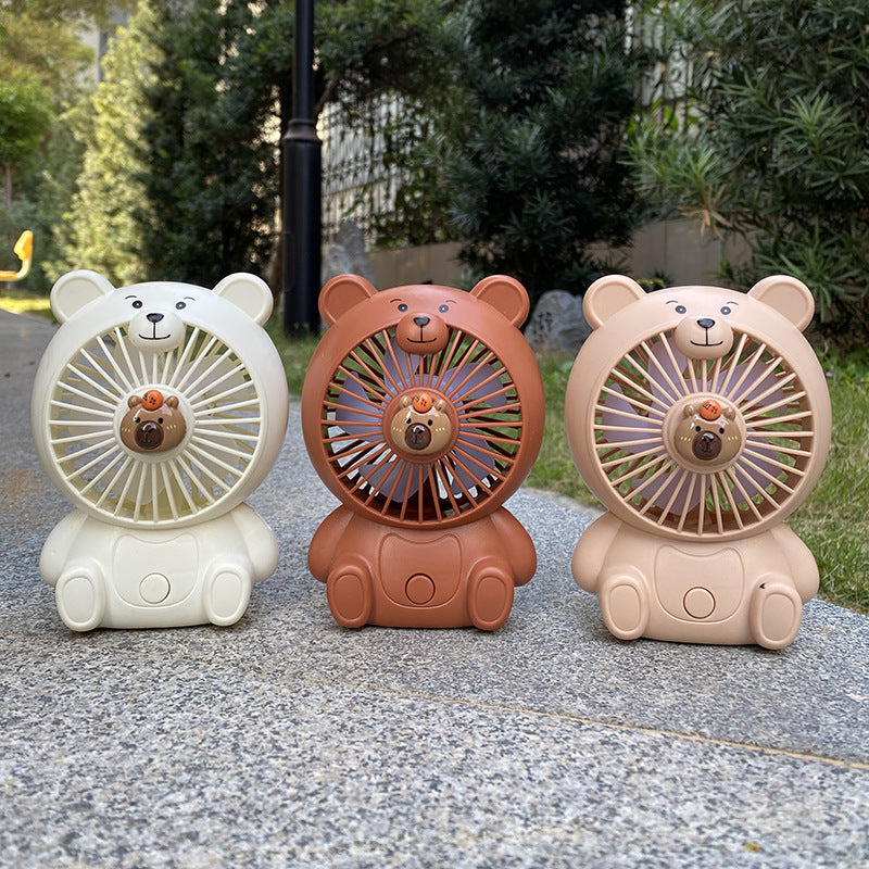 Unisex Niedlicher Bären Ventilator Brehn