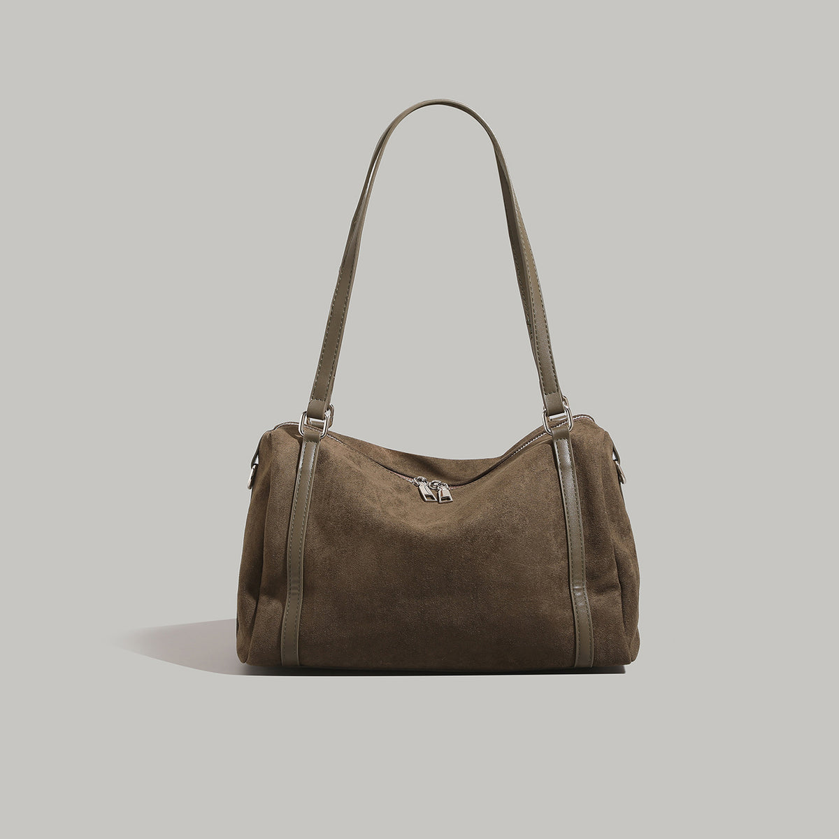 Weiche Wildleder-Schultertasche Brehn