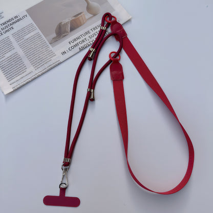 Multifunktionale verstellbare Halskette mit ID-Halter Brehn