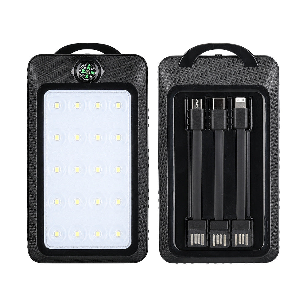 Multifunktionale Tragbare Led-Lampe mit Integriertem Ladegerät Brehn
