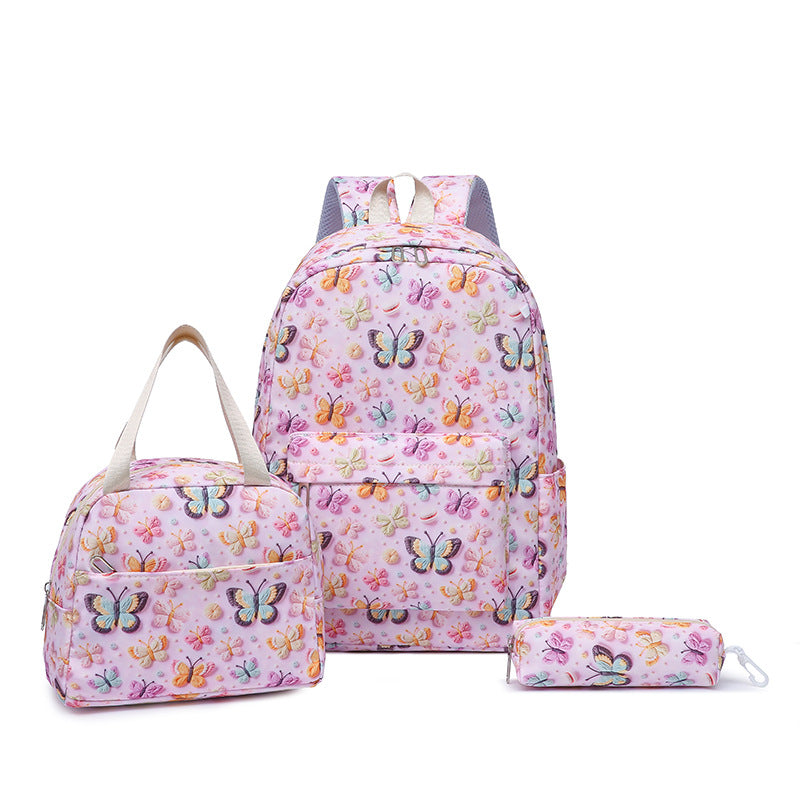 Set Aus Rucksack, Lunchtasche und Federmäppchen Brehn