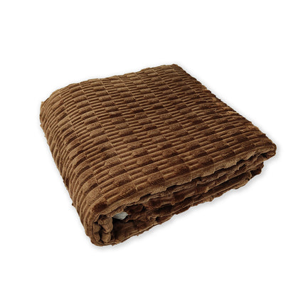 Damen luxuriöse Mikrofaser-Kuscheldecke Brehn
