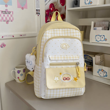 Niedlicher gemusterter Schulranzen