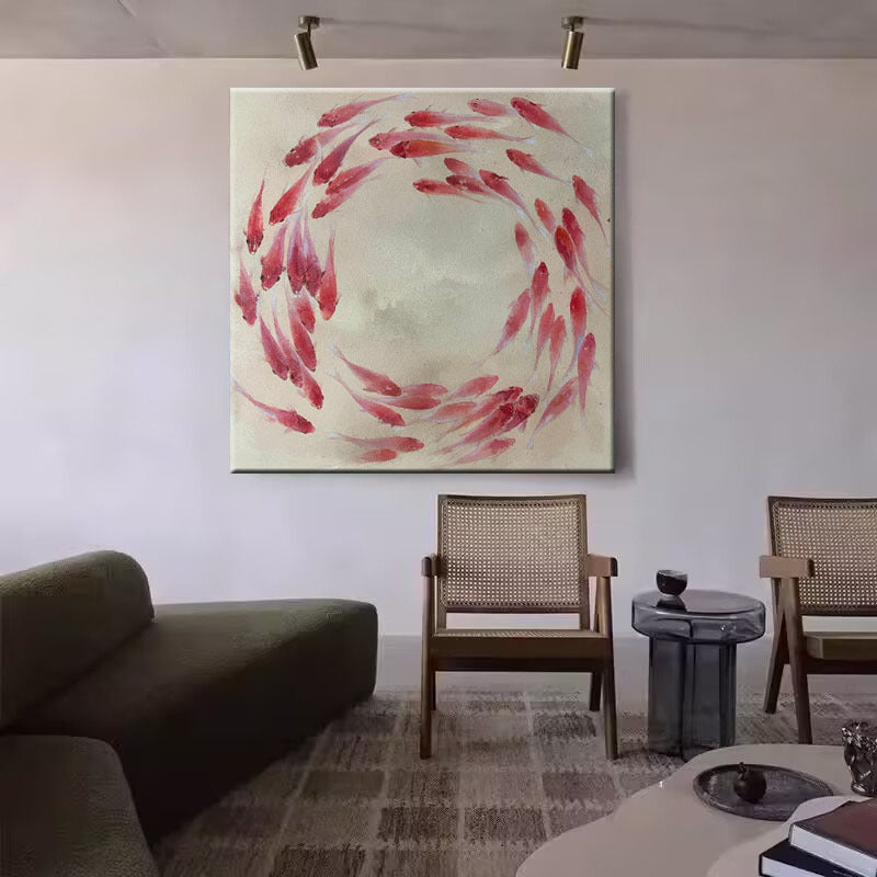 Dekorative fischthemen Wandkunst