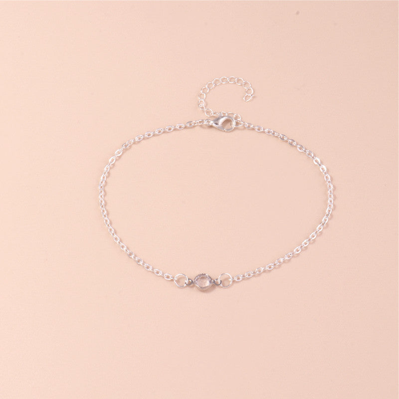 Elegante Minimalistische Kettenanậkel Brehn