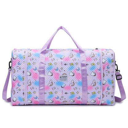 Spaß gemusterte Sport-Duffel-Tasche