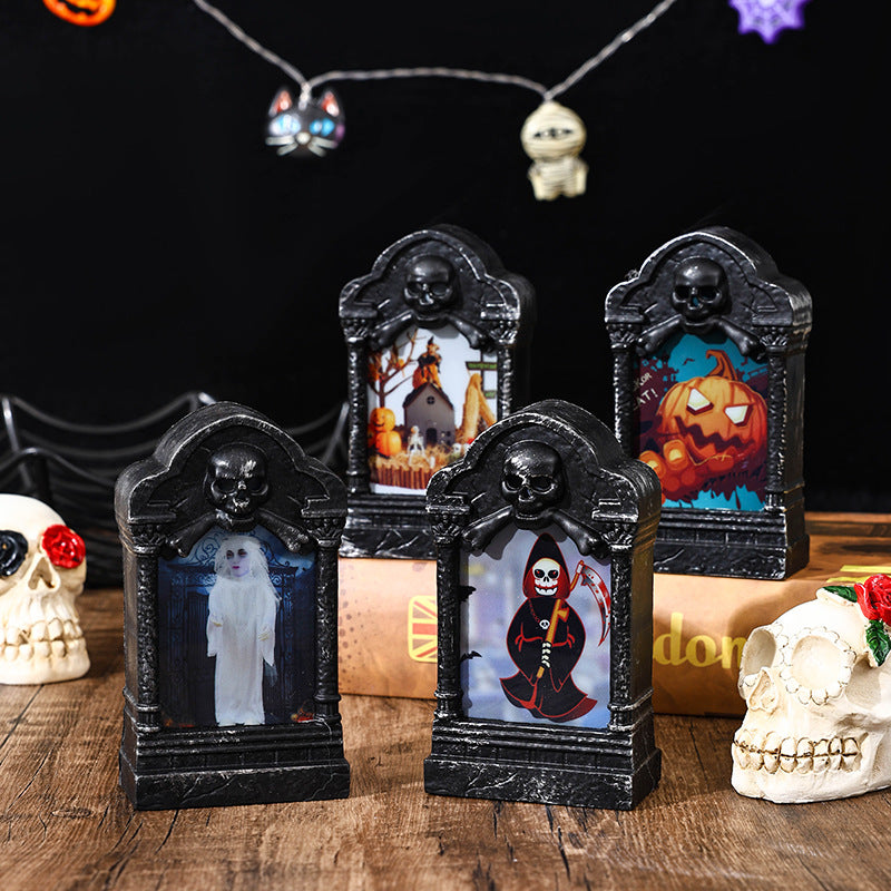Gruselige Halloween Dekorationslaterne Brehn
