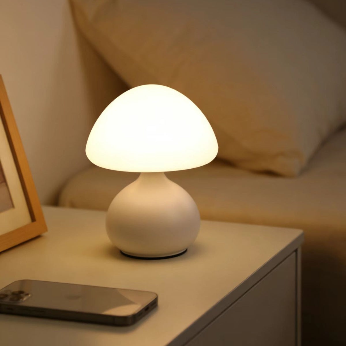 Dekorative Tischlampe