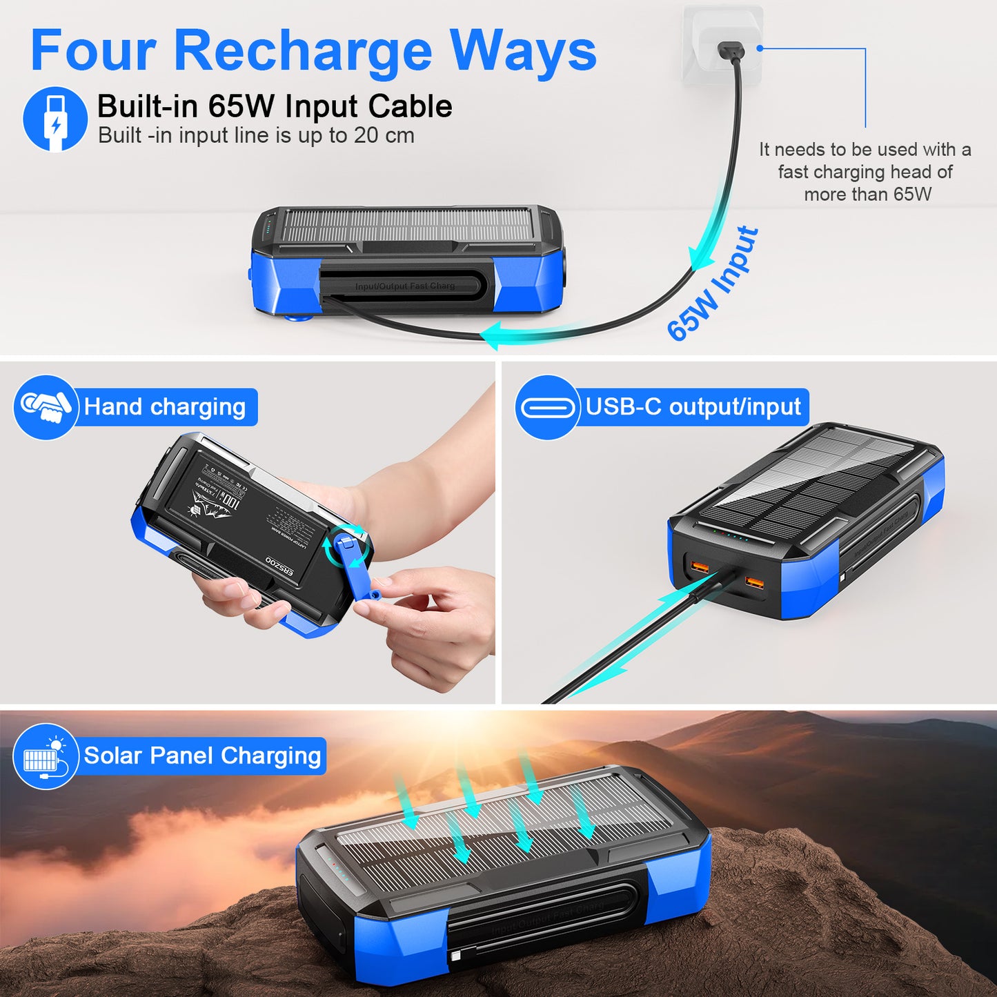 Tragbare Solar Power Bank Von Brehn