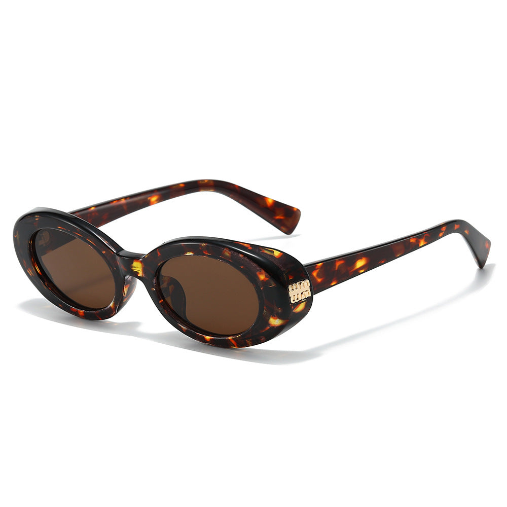 Statement Ovalrahmen-Sonnenbrille Brehn