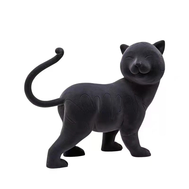 Dekorative Katzenfigur