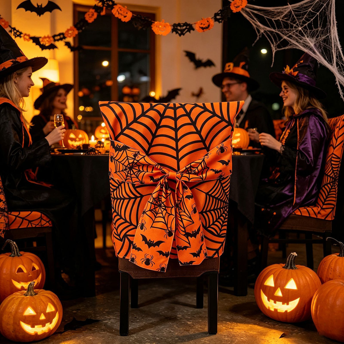 Halloween-Stuhlhusse