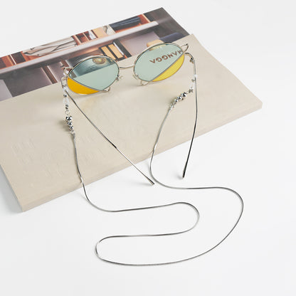 Elegante Metall Sonnenbrillen Kette Brehn