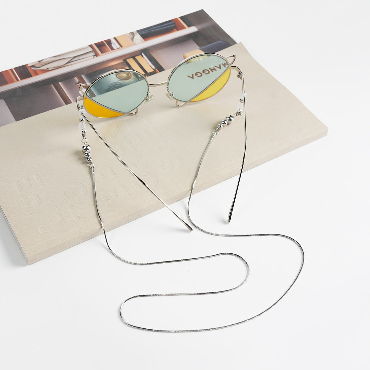 Elegante Metall Brillen Kette Brehn