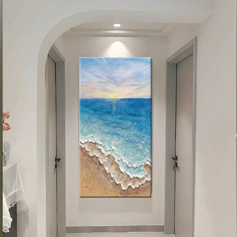3D Ozeanwellen Leinwandkunst
