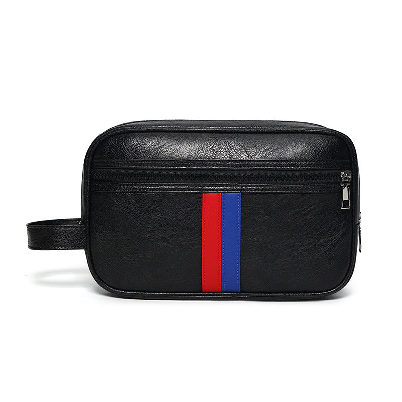 Stylische Leder Kulturbeutel