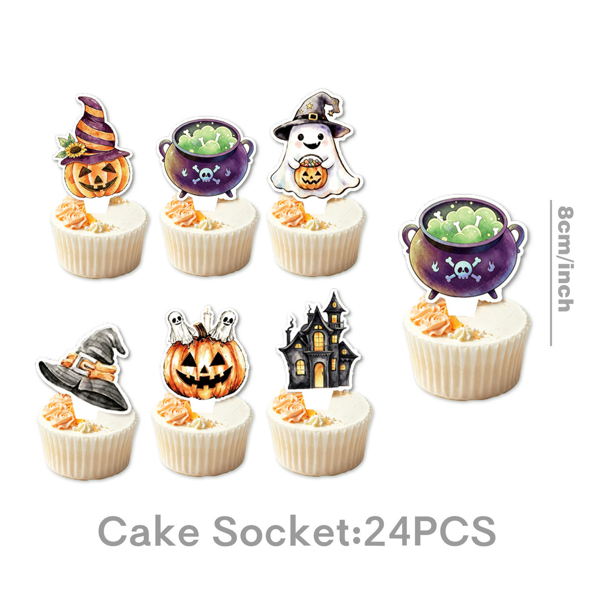 Papierservietten-Set mit Halloween-Motiven und detailreichem Druck für Partydekoration