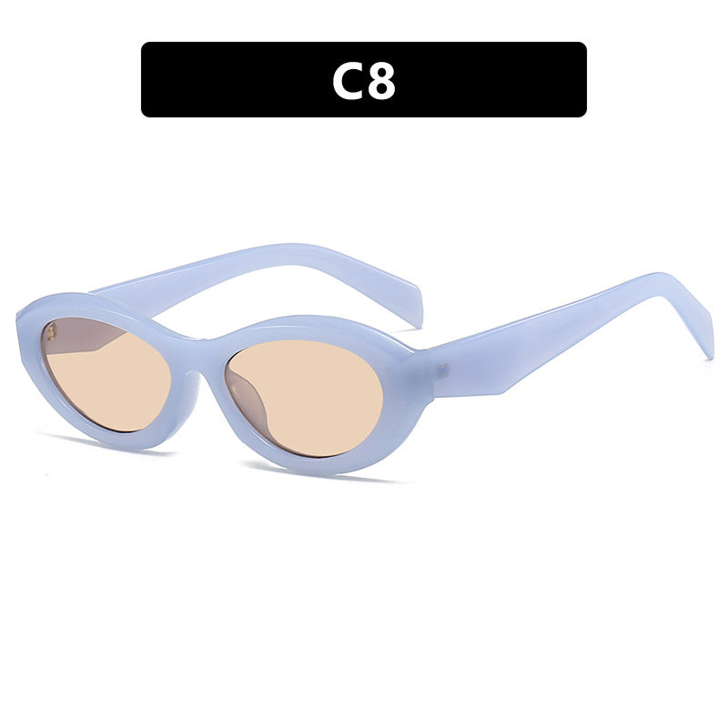 Damen elegante Cat-Eye Sonnenbrille mit schützendem UV-Filter und modischem Rahmen Brehn