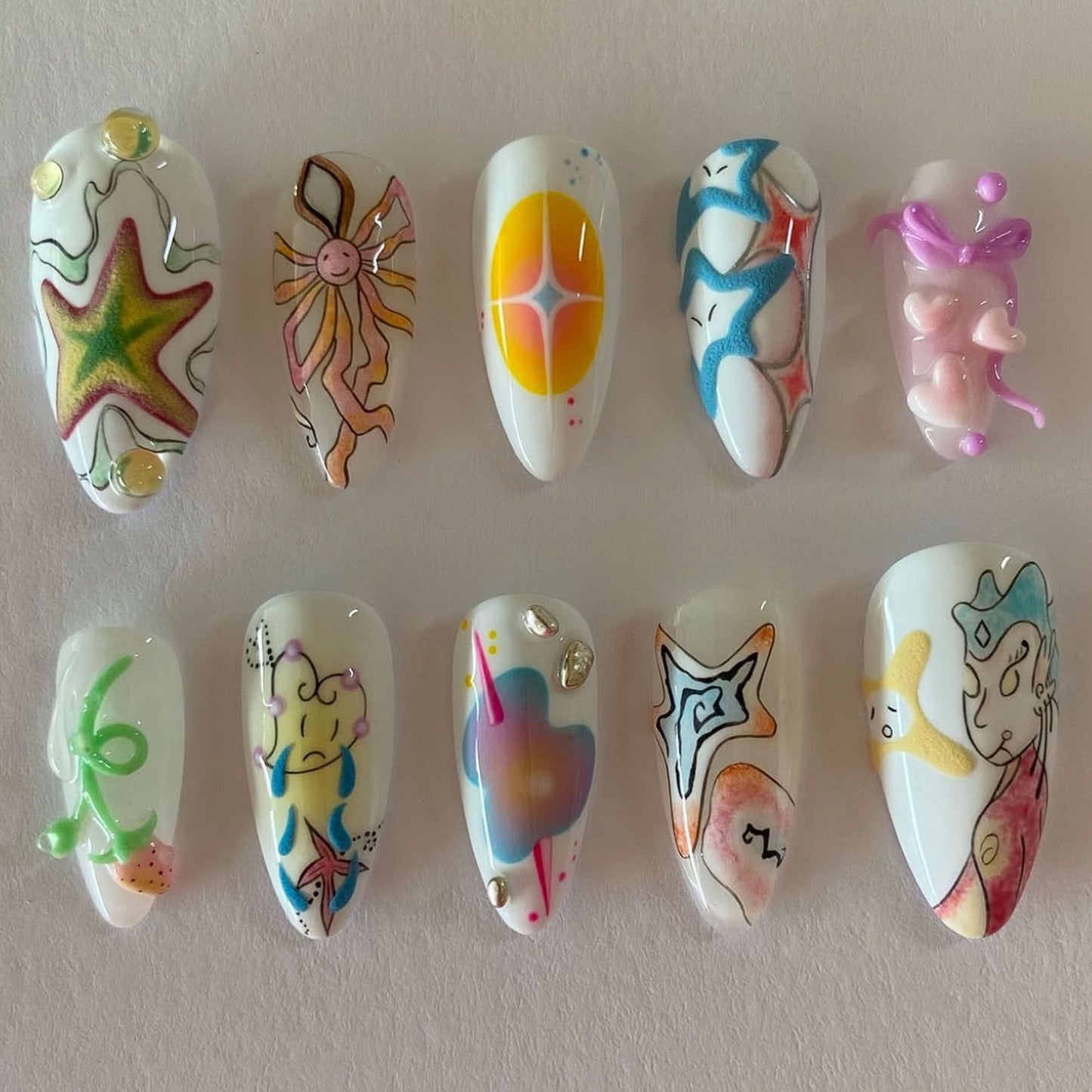 Künstlerisches Nageldesign Brehn