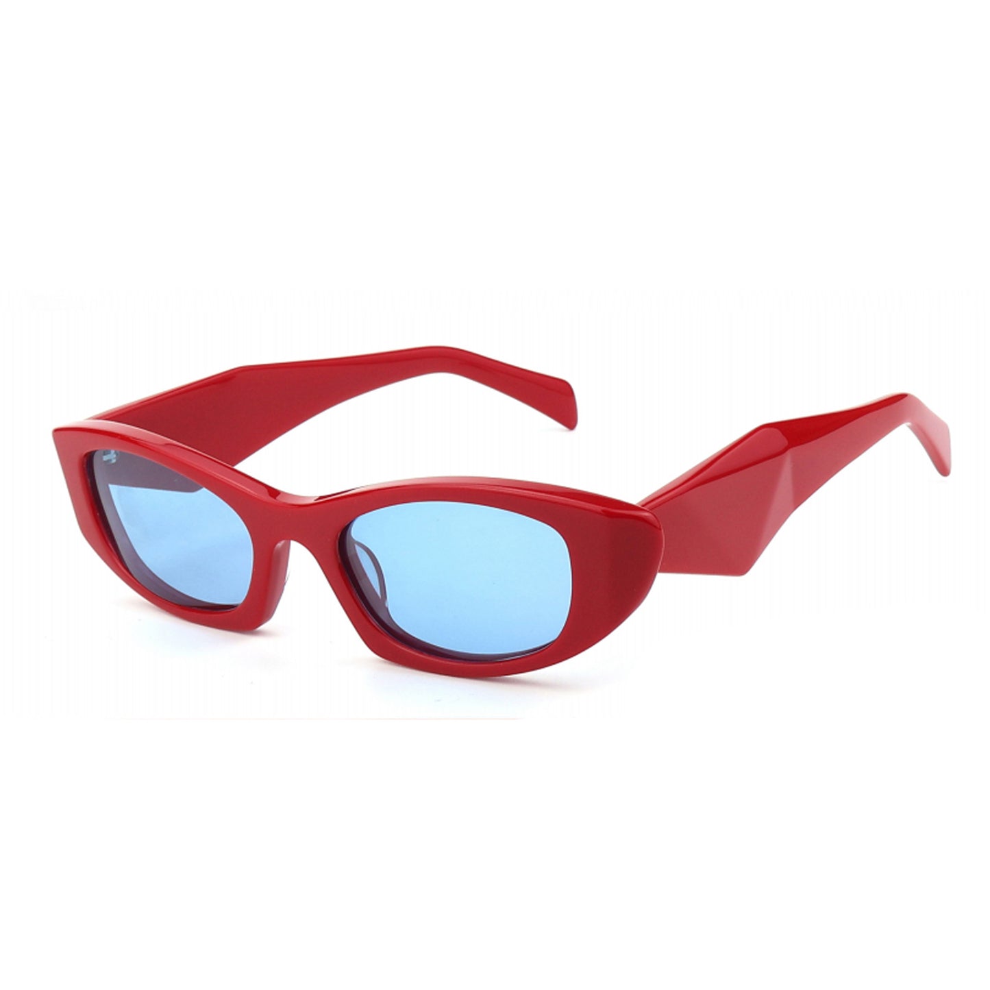 Damen Cat-Eye Sonnenbrille im modernen Retro-Design mit stilvollem Kunststoffrahmen Brehn