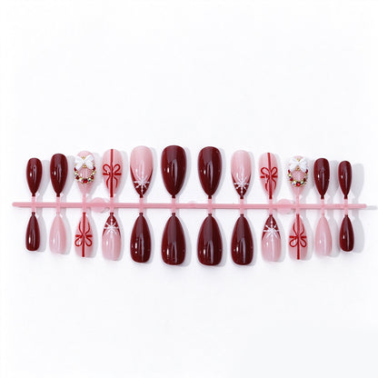 Festliches Urlaubsthema Druck-Nagelset Brehn