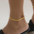 Sleek verstellbare goldene Creolen Halskette Brehn