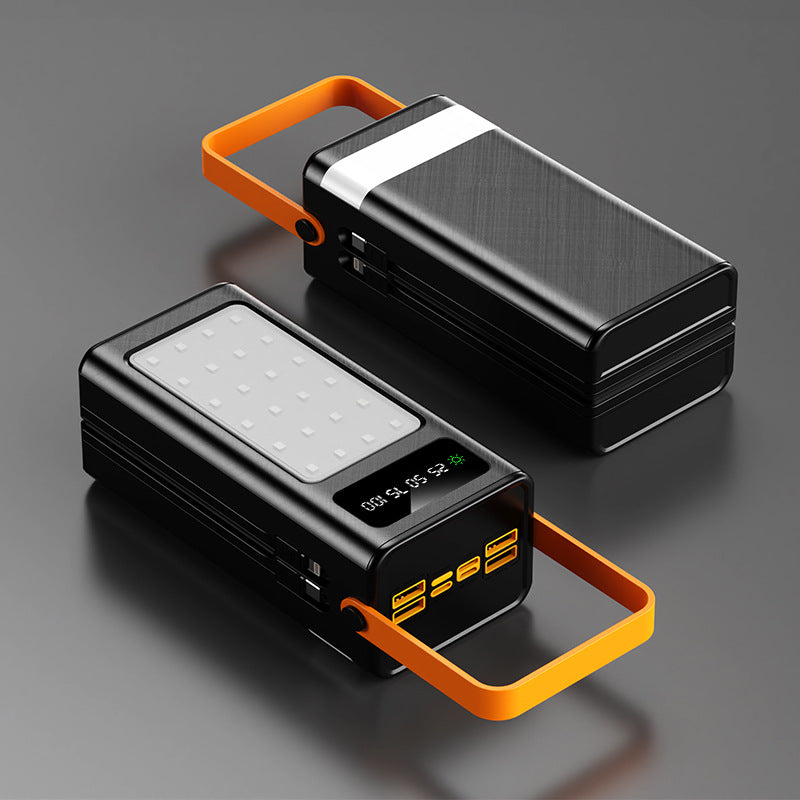 tragbare Powerbank mit integriertem LED-Licht und Digitalanzeige Brehn