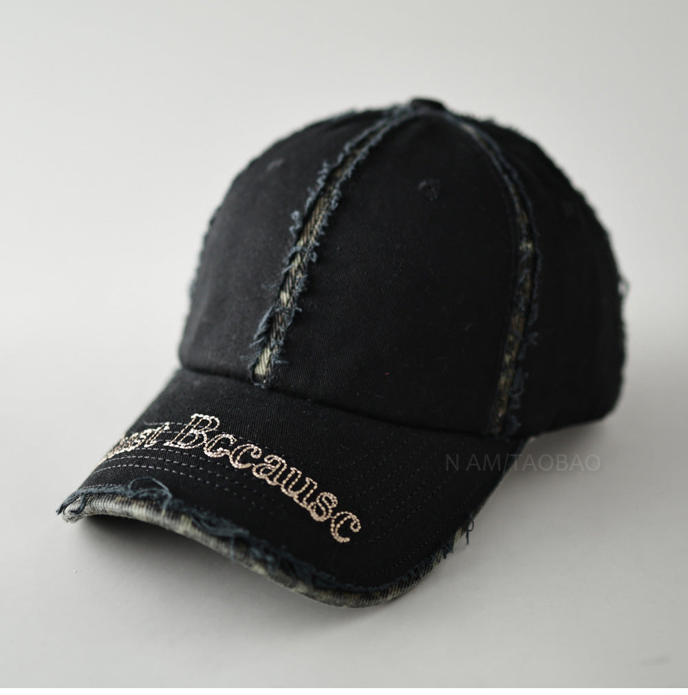 Herren Vintage-inspirierte, abgewetzte Baseballmütze Brehn