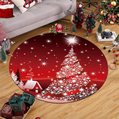 Weihnachtlich dekorative Bereichsmatte
