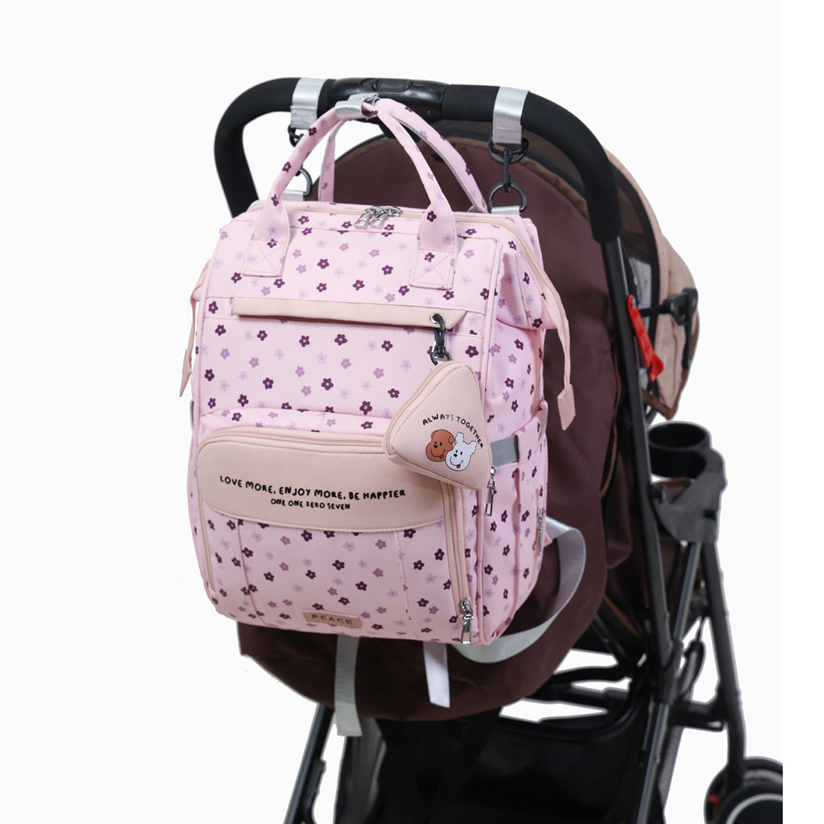 Stylische Blumendesign Schulrucksack Brehn