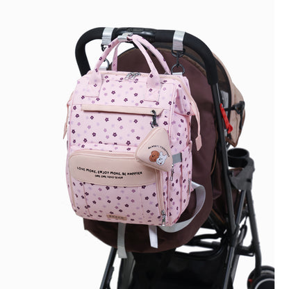 Stylische Blumendesign Schulrucksack Brehn