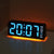 Digitaler LED-Wecker mit Farbwechsel Brehn