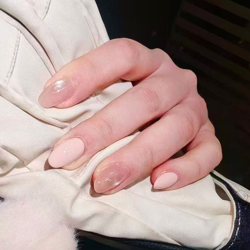 Künstlerisches Ombre Glitter Nagelkunst Set Brehn
