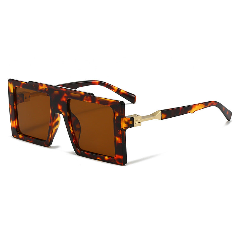 Damen modische Sonnenbrille mit rechteckigem Rahmen Brehn