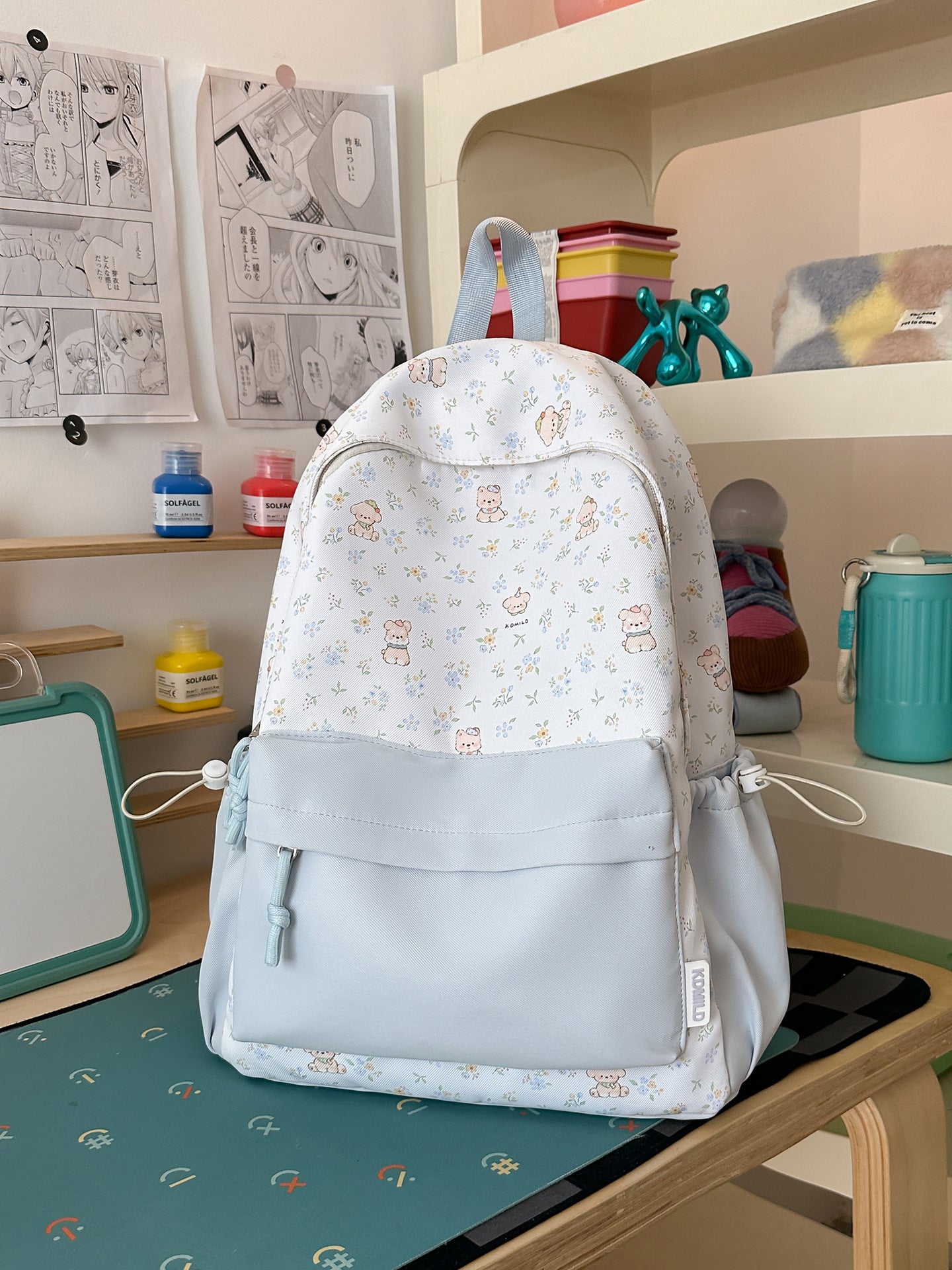 Süßer Tierdruck Schul Rucksack