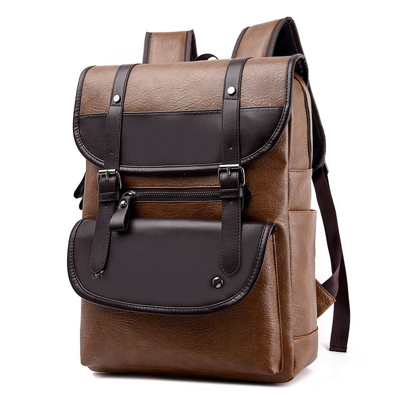 Backpack Aus Hochwertigem Kunstleder Mit Multifunktionalem Fächersystem Brehn