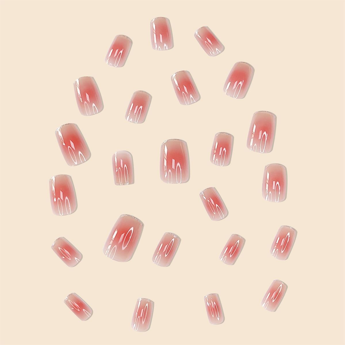 Elegante French Tip Nagelkunst