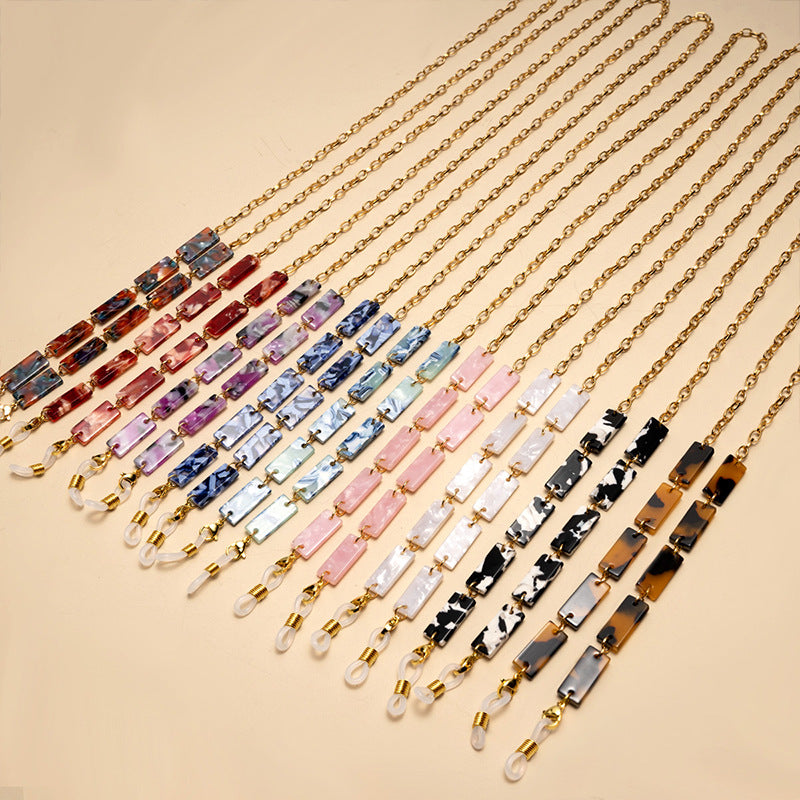 Designer Perlen-Brillenband Brehn