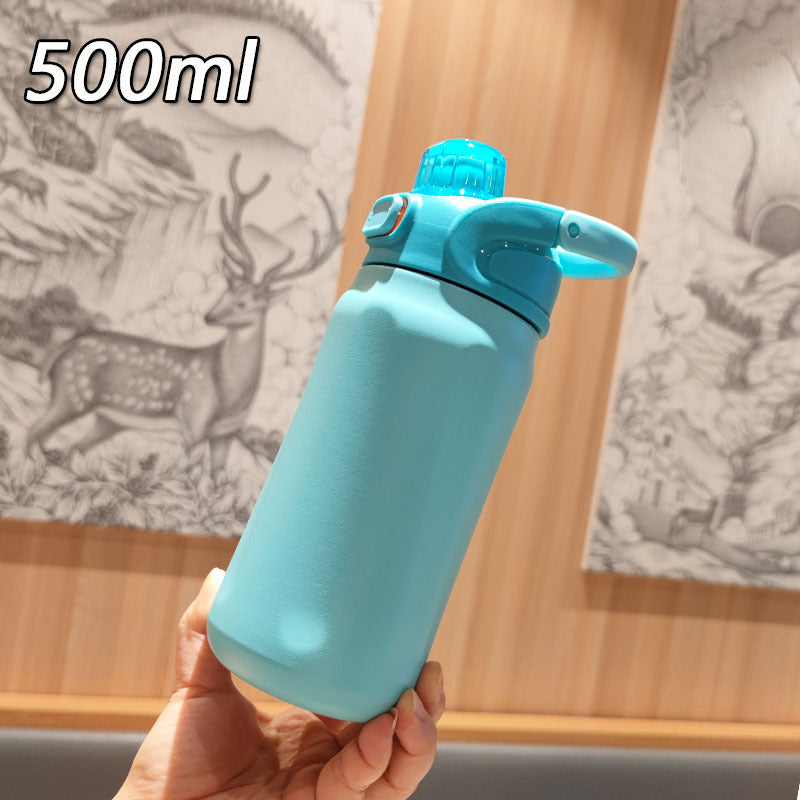Damen praktische und stilvolle Wasserflasche mit dreifacher Isolierung Brehn