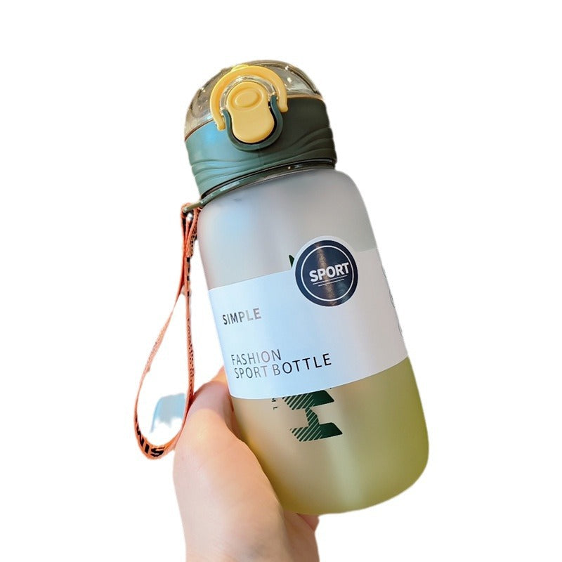 Damen Stylische Wasserflasche mit Tragelasche Brehn