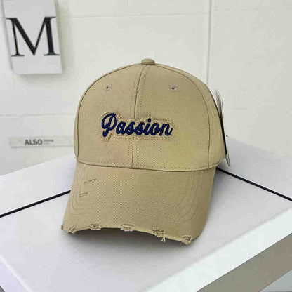 Damen Distressed Casual Cap Brehn